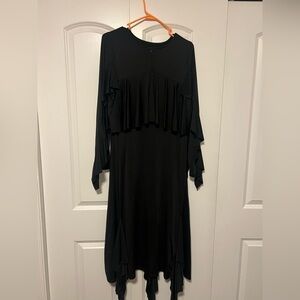 Elegant Black Women's Dress